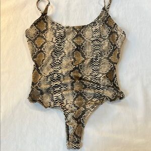 Hera Collection Animal Print Bodysuit